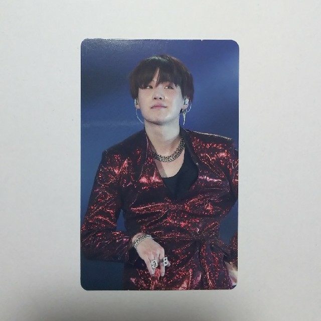 BTS SUGA ユンギ 手渡し 会場 限定 トレカ フォトカード 日本限定