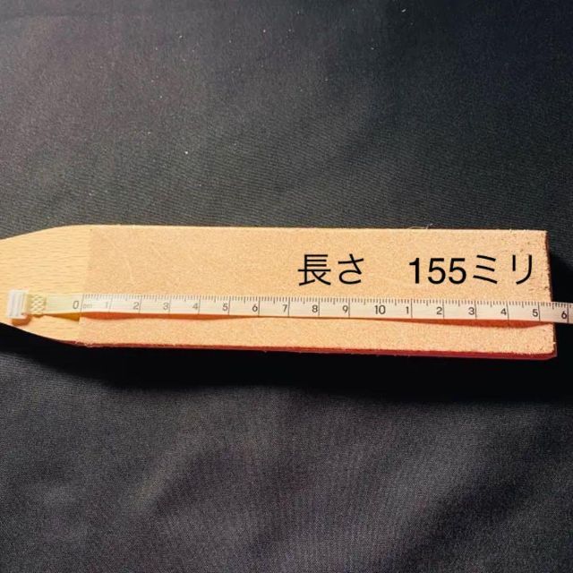 革砥 / レザーストロップ / 青棒付き / ナイフ　キャンプ ハンドメイドのハンドメイド その他(その他)の商品写真