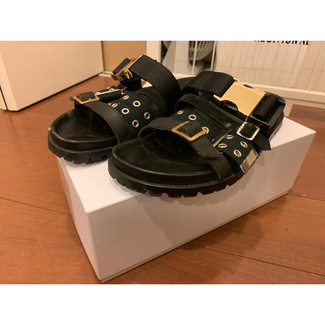 sacai サンダル サイズ42 【返品交換不可】 51.0%OFF aulicum.com-日本