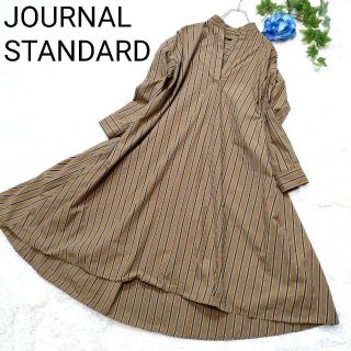 ジャーナルスタンダード シャツワンピース ワンピース(ブラウン/茶色