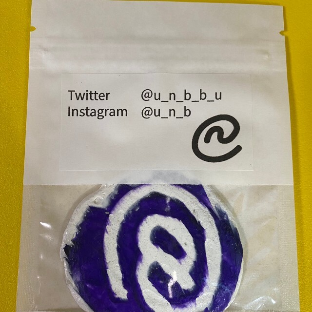 仲 衿香 sticker [deep purple] @シール ハンドメイドのハンドメイド その他(その他)の商品写真