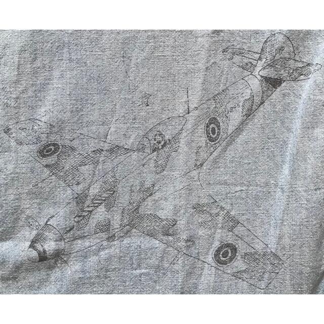 RRL(ダブルアールエル)の稀少デザイン 戦闘機プリント RRL ダブルアールエル 半袖 シャンブレーシャツ メンズのトップス(シャツ)の商品写真