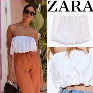 ザラ(ZARA)のzara ベアトップ(ベアトップ/チューブトップ)