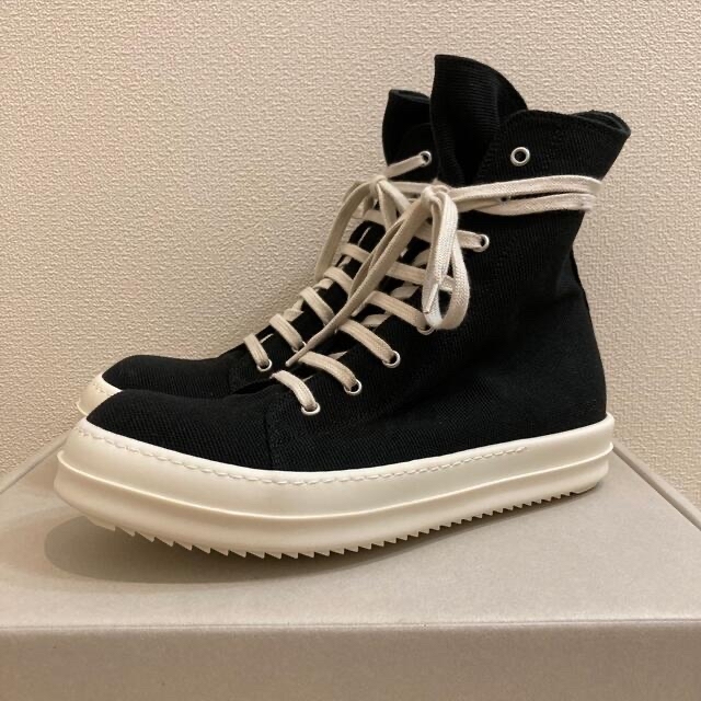 新品 確実正規品 rick owens drkshdw ラモーンズ スニーカー