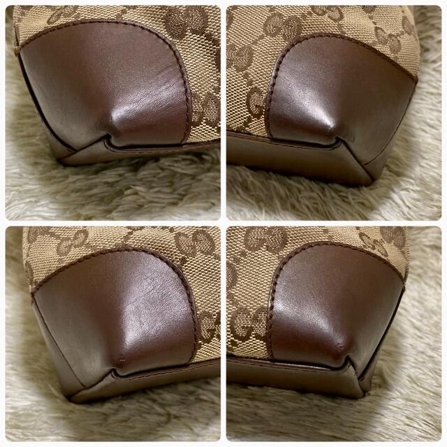 A4 GUCCI グッチ トートバッグ ビジネスバッグ シマ レザー 本革