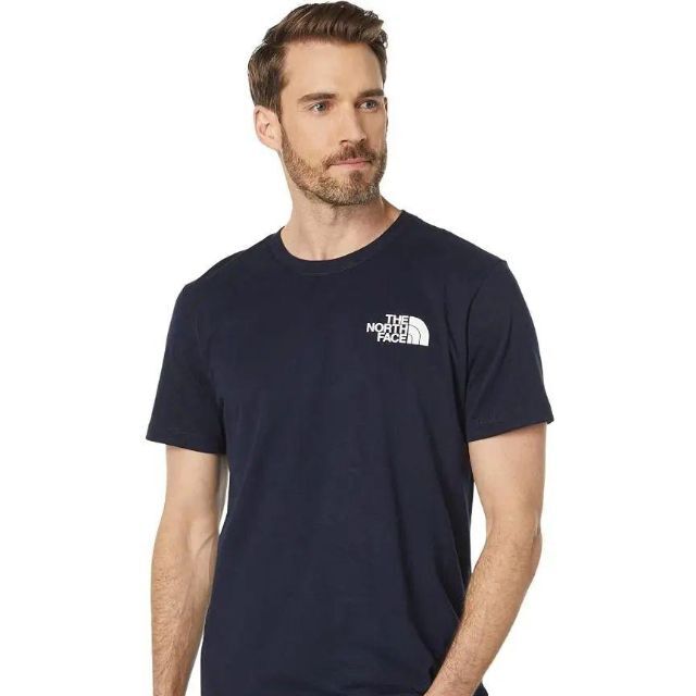 THE NORTH FACE(ザノースフェイス)の[THE NORTH FACE] ノースフェイス Tシャツ(ネイビー) S メンズのトップス(Tシャツ/カットソー(半袖/袖なし))の商品写真