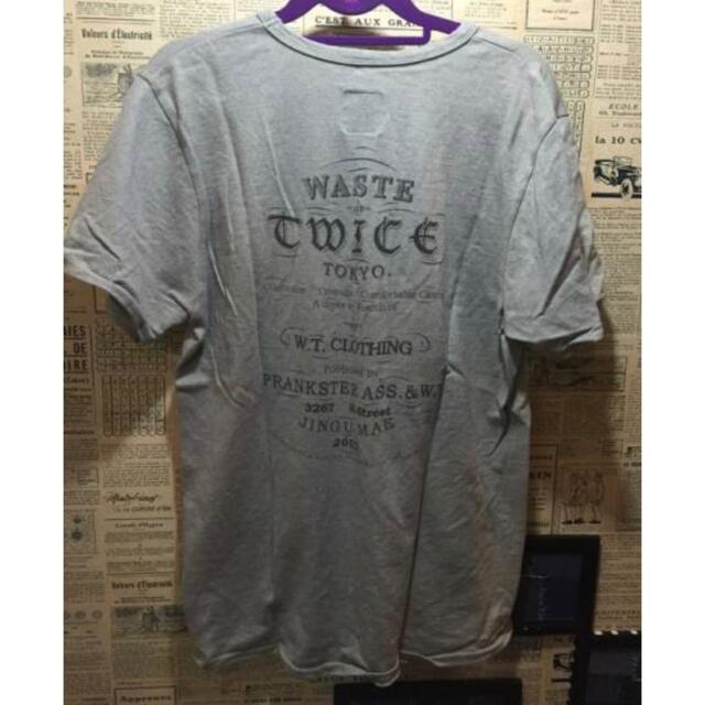 Waste(twice)(ウェストトゥワイス)のWASTE TWICE ウェストトゥワイス Tシャツ size 2 メンズのトップス(Tシャツ/カットソー(半袖/袖なし))の商品写真