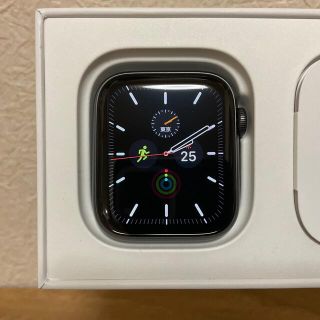 アップルウォッチ(Apple Watch)のApple Watch SE Space Gray 44m GPS(その他)