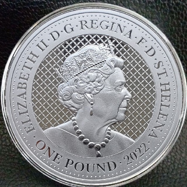 2022年版 ウナとライオンとサイの1オンス銀貨セット 純銀コイン 真空