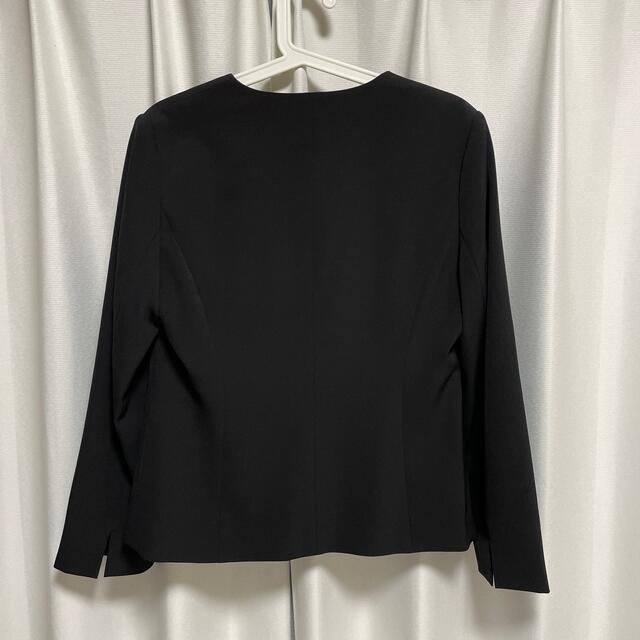 ZARA(ザラ)のノーブランド　オケージョン　黒スーツ　Lサイズ レディースのフォーマル/ドレス(スーツ)の商品写真