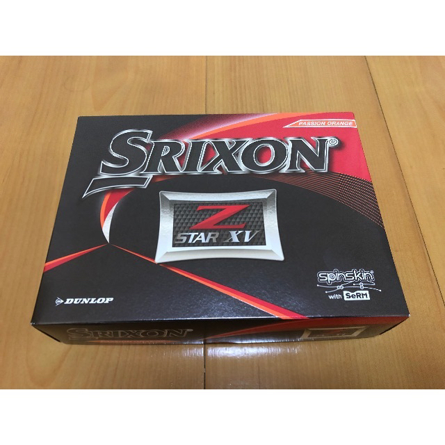 Srixon(スリクソン)のスリクソン ZSTAR XV passion orange 2019値下げ スポーツ/アウトドアのゴルフ(その他)の商品写真