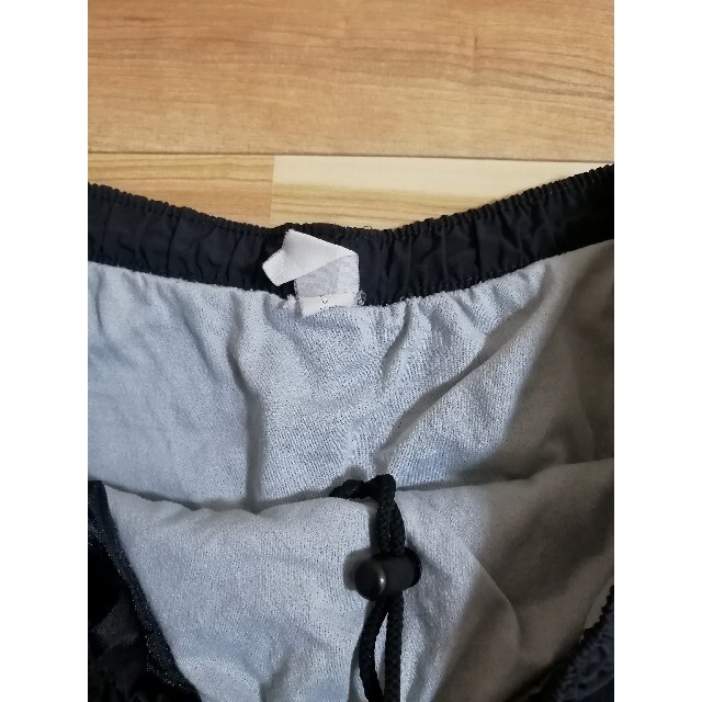 アメリカ軍 US ARMY ナイロンバギーショーツ ハーフパンツ 短パン 黒 L