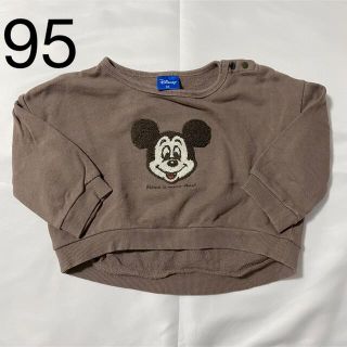 ディズニー(Disney)のディズニー　ミッキーマウス　キッズ　トレーナー　95(Tシャツ/カットソー)