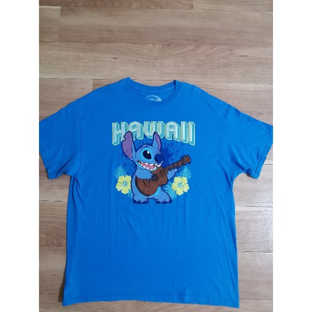 Stitch Hawaii ハワイ限定 リロアンドスティッチ Tシャツ ディズニー 青 Xlの通販 By 古着好きえべっさん スティッチならラクマ