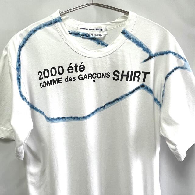 レア】コムデギャルソンシャツ 2000 ete 限定プリントTシャツ - T