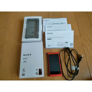 ソニー(SONY)のSONY  ウォークマン Aシリーズ NW-A55(R)(ポータブルプレーヤー)