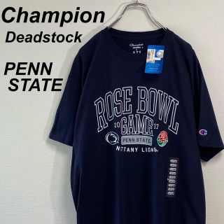 チャンピオン(Champion)の古着 チャンピオン Tシャツ L ペンシルベニア州立大学 タグ付 デッドストック(Tシャツ/カットソー(半袖/袖なし))