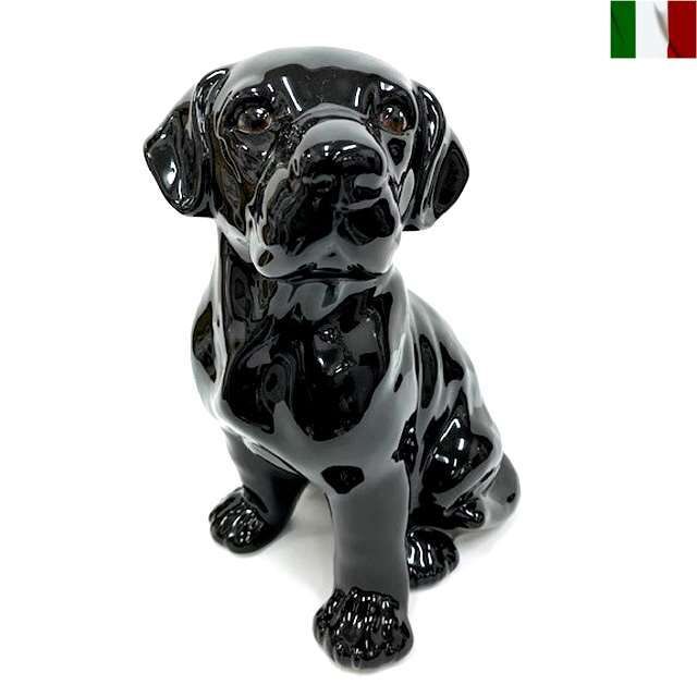ラブラドール 犬 置物 49sw イタリア※在庫確認後に注文をお願い致します。