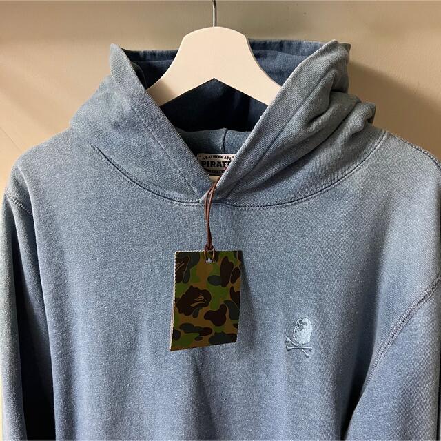 A BATHING APE(アベイシングエイプ)の[未使用] a bathing ape ビンテージ加工　パーカー　専用 メンズのトップス(パーカー)の商品写真