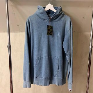 アベイシングエイプ(A BATHING APE)の[未使用] a bathing ape ビンテージ加工　パーカー　専用(パーカー)