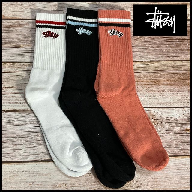独特の素材 Stussy ソックス photo-graphiccreations.com