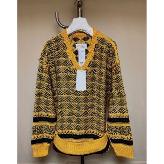 マルタンマルジェラ(Maison Martin Margiela)の新品 M マルジェラ 22ss オーバサイズ リバースニット 3266(ニット/セーター)