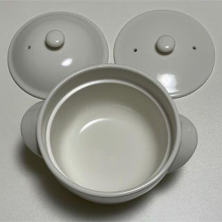 森修焼 しんしゅうやき レンジコックさん 遠赤外線陶器 電子レンジ調理器(調理道具/製菓道具)