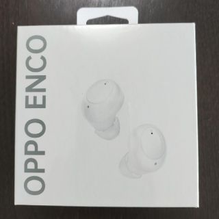 オッポ(OPPO)のOPPO Enco Buds 白(ヘッドフォン/イヤフォン)