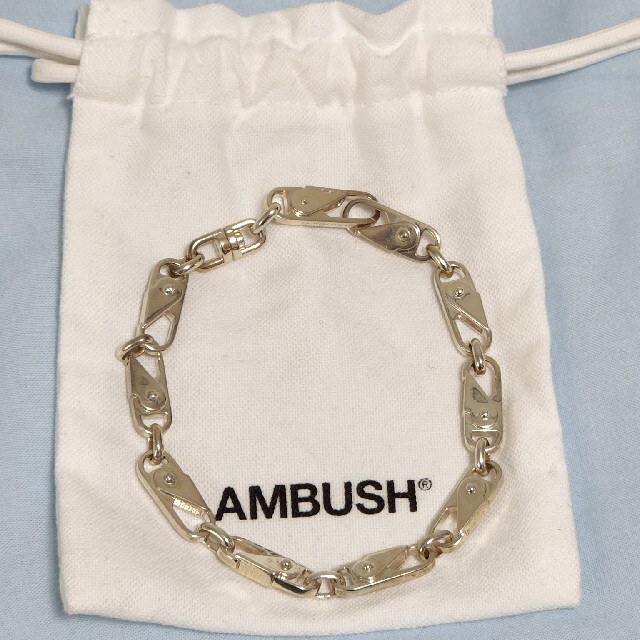 AMBUSH(アンブッシュ)のアンブッシュ　シルバーブレスレット メンズのアクセサリー(ブレスレット)の商品写真