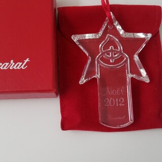 バカラ(Baccarat)のバカラクリスマスオーナメント 2012(インテリア雑貨)