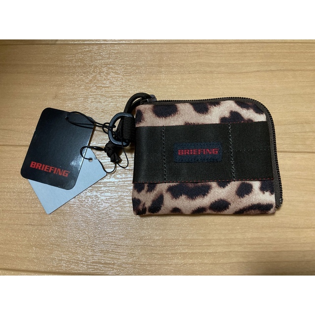 BRIEFING(ブリーフィング)のBRIEFING COIN PURSE コインケース レオパード仕様 新品 メンズのファッション小物(コインケース/小銭入れ)の商品写真