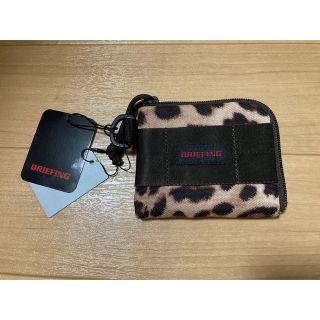 ブリーフィング(BRIEFING)のBRIEFING COIN PURSE コインケース レオパード仕様 新品(コインケース/小銭入れ)