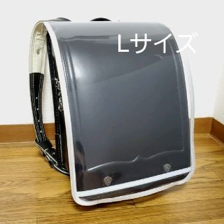 8kidsママ様専用 Lサイズ メタリックシルバー ランドセルカバー(外出用品)