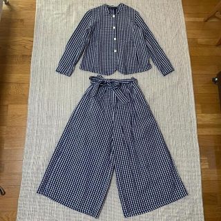 コットン PAR ICI 圧縮ウールノーカラーコート♡ブラウンの通販 by
