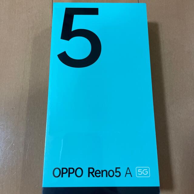 【新品未開封】 OPPO Reno5 A eSIM アイスブルー ワイモバイル版OPPO