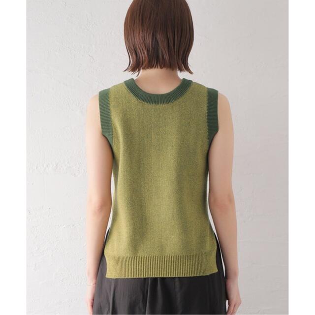 CLANE(クラネ)の【CLANE/クラネ】DOUBLE FACE NO SLEEVE KNIT VT レディースのトップス(ベスト/ジレ)の商品写真