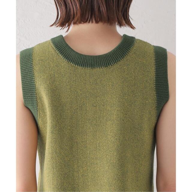 CLANE(クラネ)の【CLANE/クラネ】DOUBLE FACE NO SLEEVE KNIT VT レディースのトップス(ベスト/ジレ)の商品写真