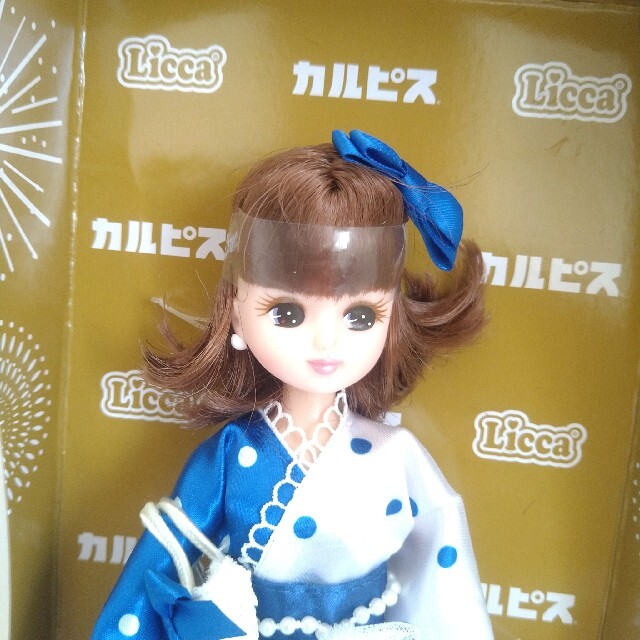 Takara Tomy(タカラトミー)のカルピスリカちゃん カルピストミカ アサヒ 非売品 新品 キャンペーン 人形 ハンドメイドのぬいぐるみ/人形(人形)の商品写真