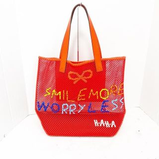 アニヤハインドマーチ(ANYA HINDMARCH)のアニヤハインドマーチ トートバッグ美品  -(トートバッグ)