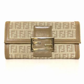 フェンディ(FENDI)のFENDI(フェンディ) 長財布 ズッカ柄 8M0021(財布)