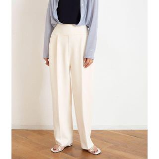 フィーニー(PHEENY)のPHEENY◯AMUNZEN HIGH WAIST TAPERED PANTS(カジュアルパンツ)