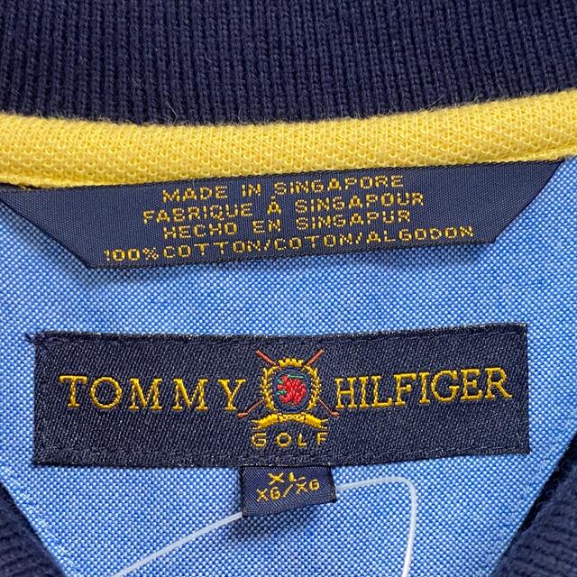 TOMMY HILFIGER(トミーヒルフィガー)の古着 トミーヒルフィガーゴルフ ポロシャツ XL タグ付 企業物 デッドストック メンズのトップス(ポロシャツ)の商品写真