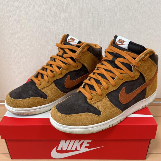 NIKE DUNK HIGH PRM "DARK CURRY"