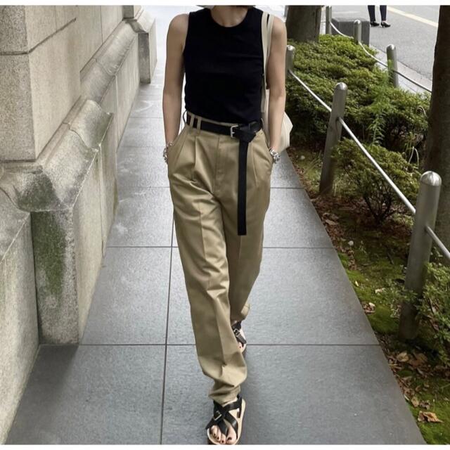 新素材新作 ok.soon×dickies wide chino pants beige S