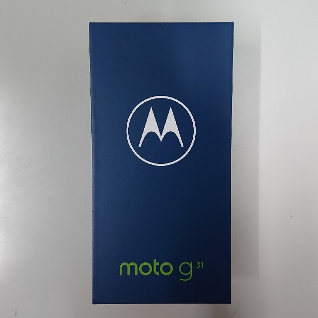 【新品・未開封】　moto g31 ミネラルグレイ　simフリー　MOTOROL