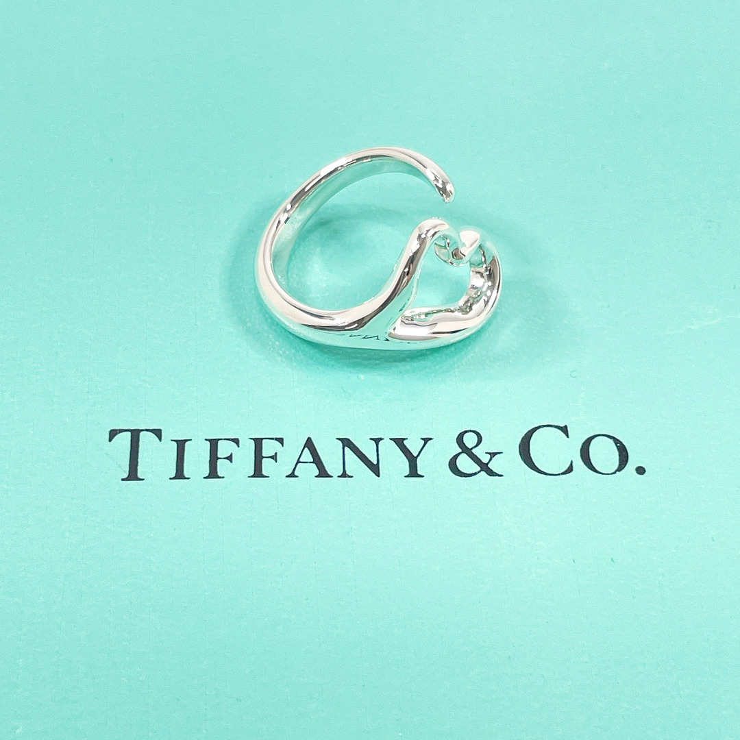 Tiffany & Co.(ティファニー)のティファニー リング・指輪 オープンハート エルサペレッティ  シルバ レディースのアクセサリー(リング(指輪))の商品写真