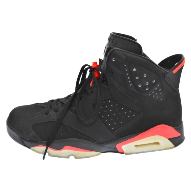 NIKE ナイキ AIR JORDAN 6 RETRO BLACK INFRARED エアジョーダン ブラックインフラレッド ハイカットスニーカー US8