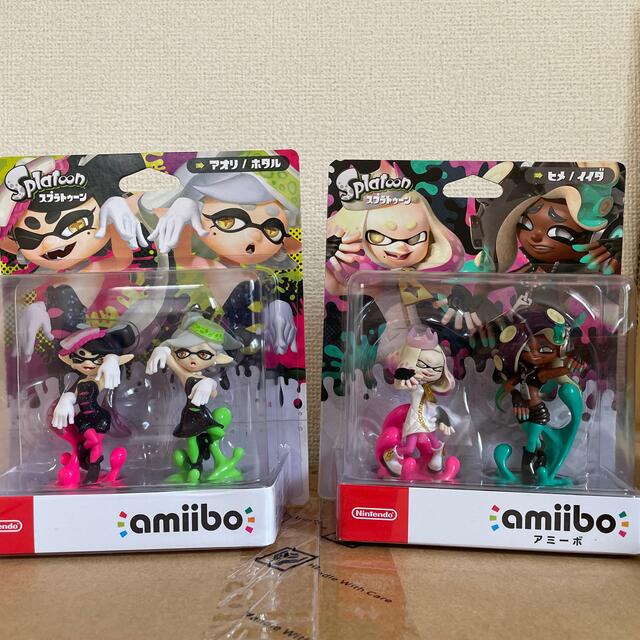 amiibo スプラトゥーン 4体 ヒメ イイダ アオリ ホタル - ゲーム