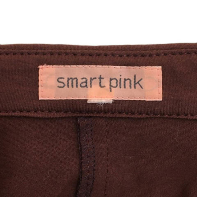 smart pink(スマートピンク)のスマートピンク ジャケット テーラード シングル ショート 無地 長袖 茶 赤 レディースのジャケット/アウター(その他)の商品写真