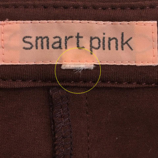 smart pink(スマートピンク)のスマートピンク ジャケット テーラード シングル ショート 無地 長袖 茶 赤 レディースのジャケット/アウター(その他)の商品写真